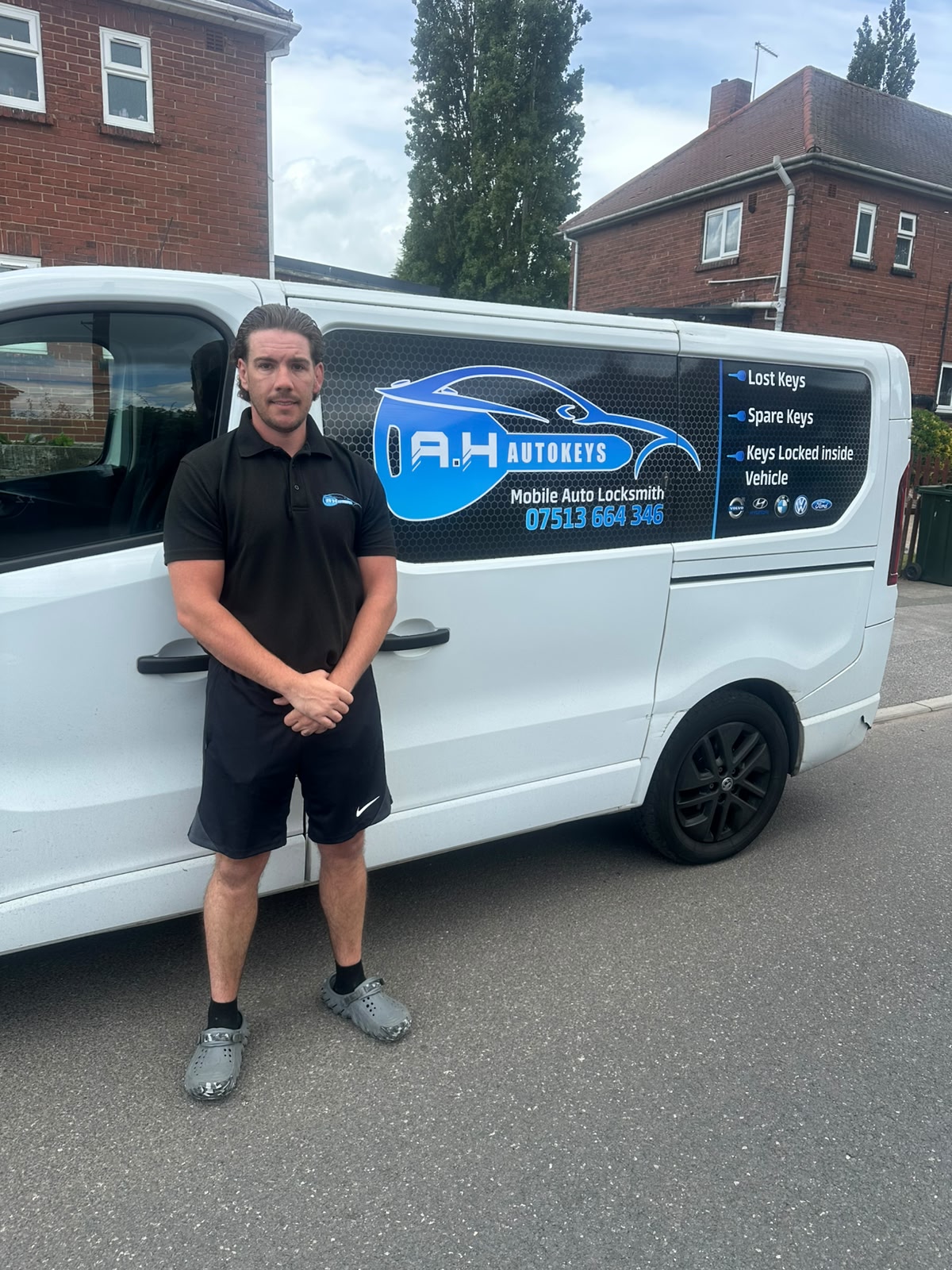 Aaron Hoburn AH Auto Keys Barnsley