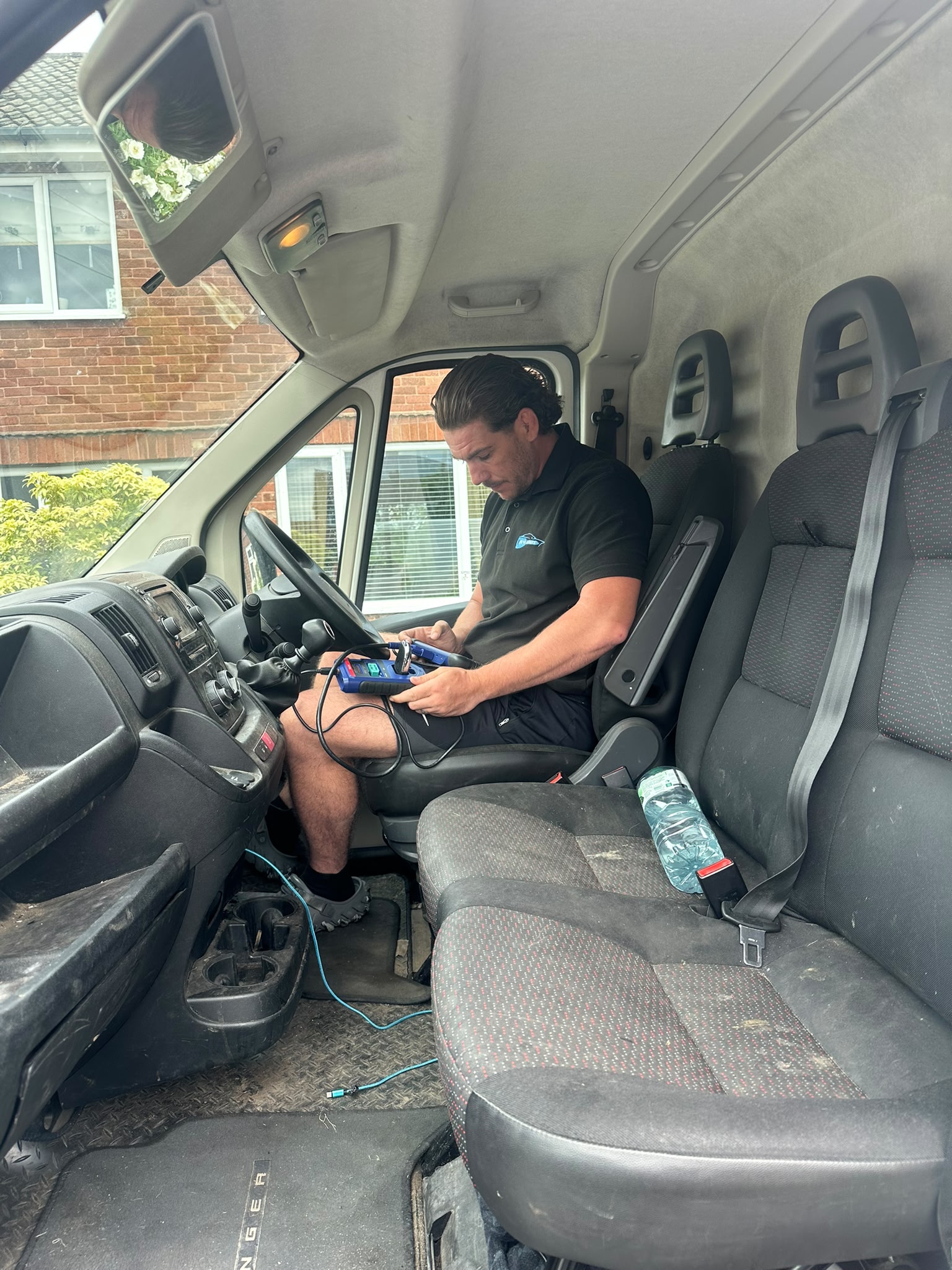 Peugeot Boxer van key work completed by AH Auto Keys in Barnsley